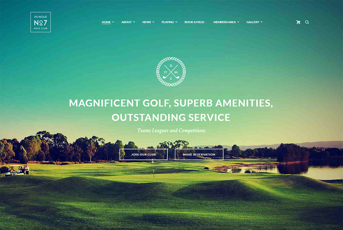 Tema Golf WordPress N7