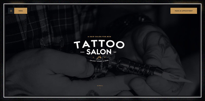 Salon | Tema WordPress pentru Frizerie și Tatoo
