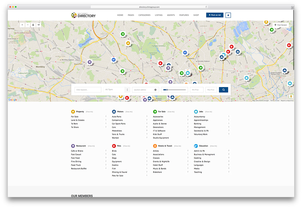 box-oldschool-direktori-website-template