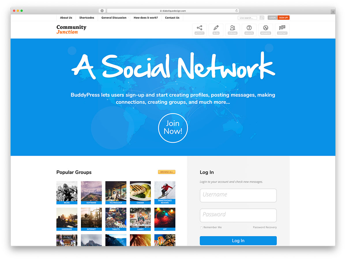 incontri tema wordpress