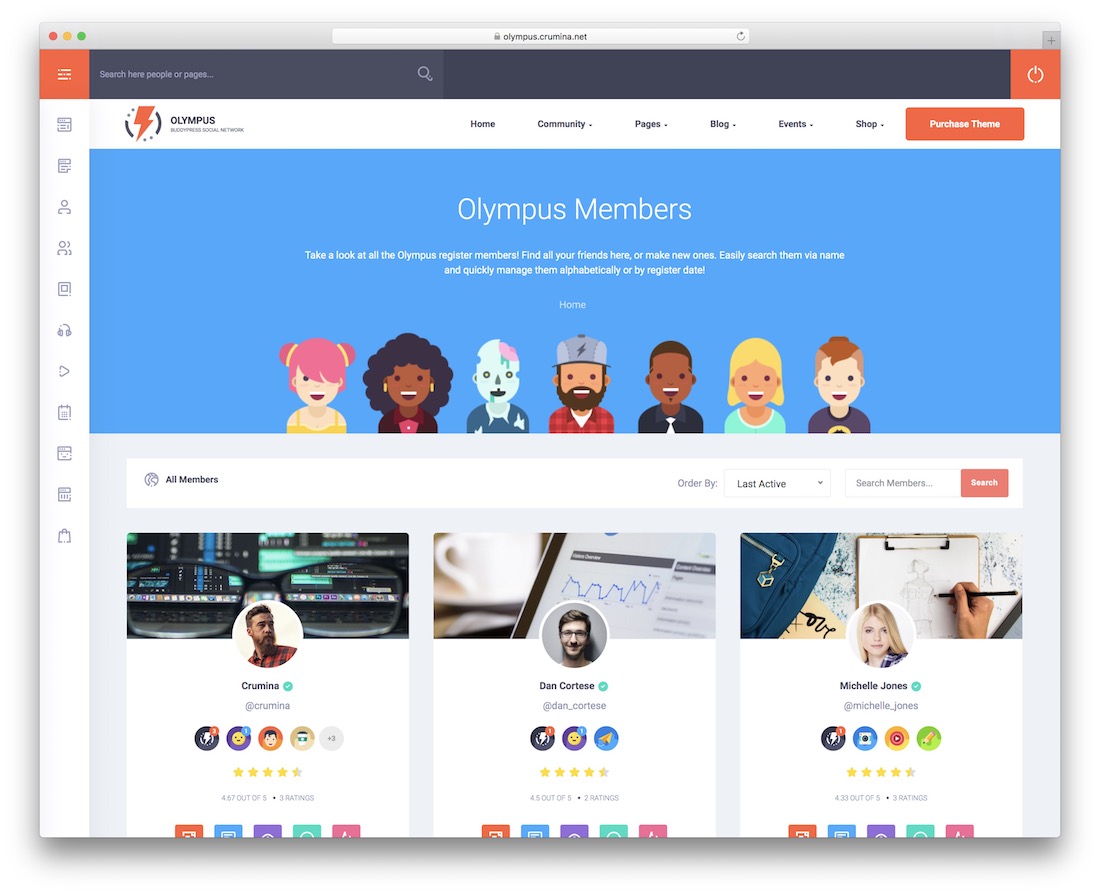 tema di incontri wordpress olympus