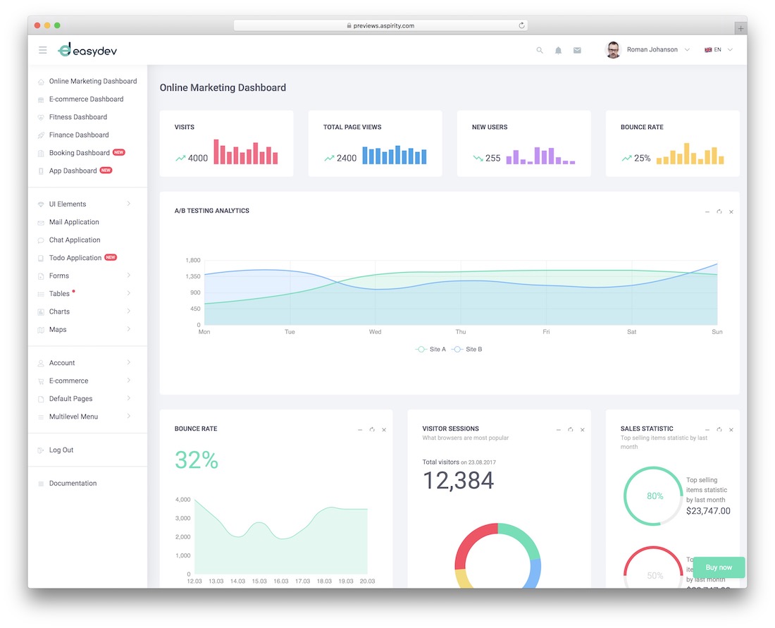 easydev nodejs 模板