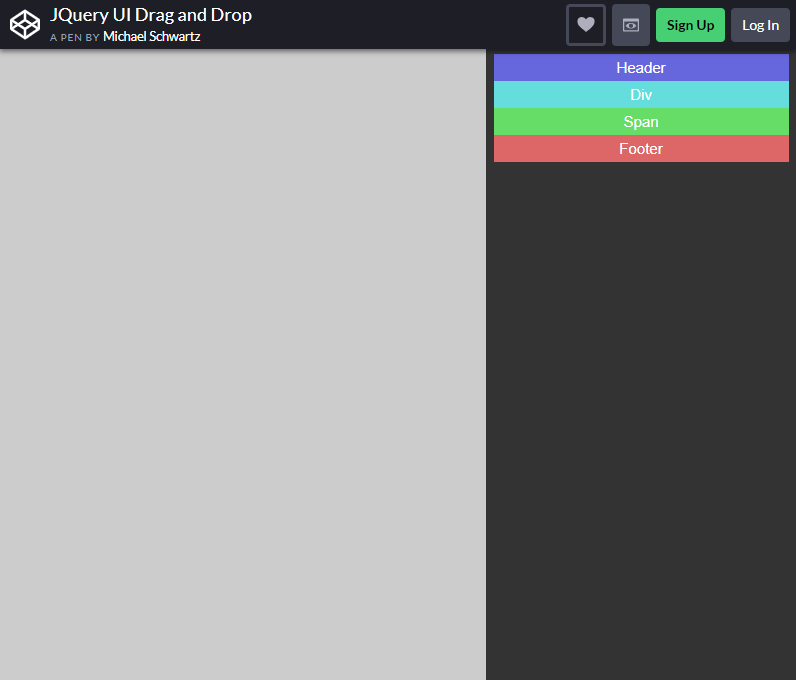 bootstrap arrastrar y soltar