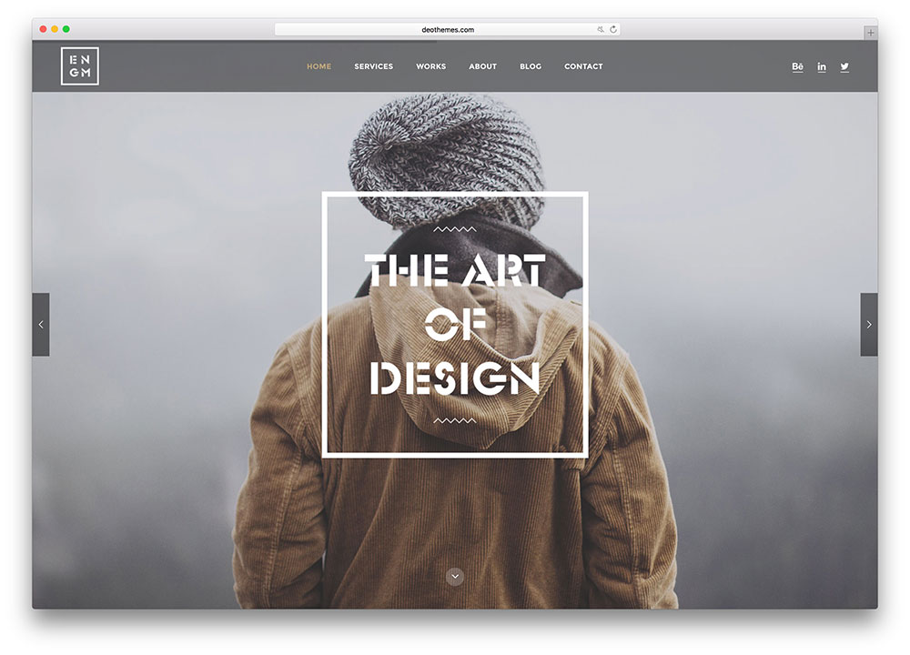 enigma-clean-portfolio-html-website-template
