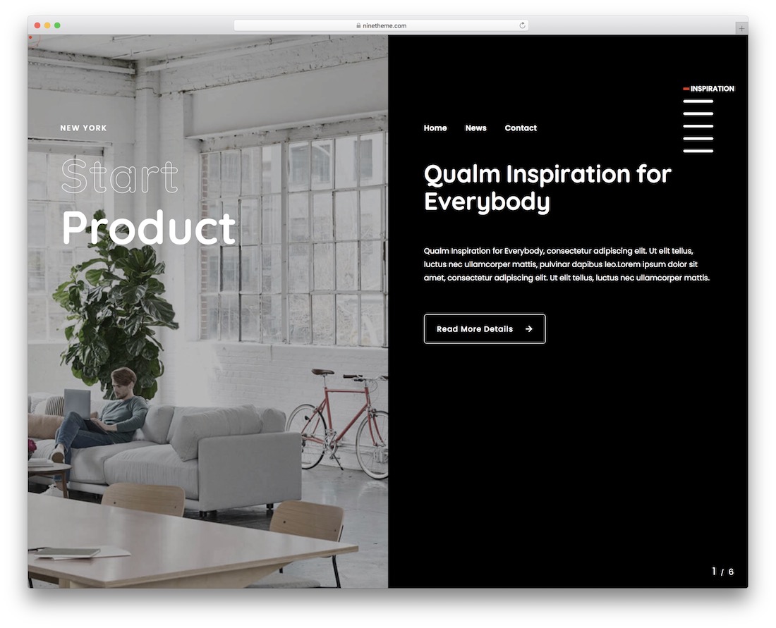 awam 創意 wordpress 主題