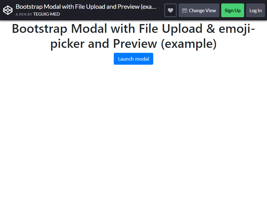 cargas de archivos bootstrap