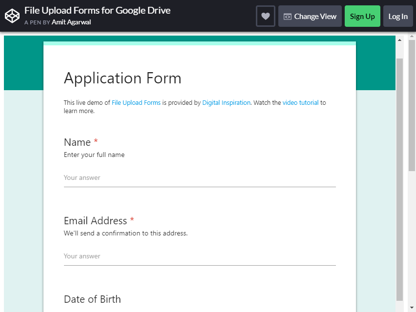 cargas de archivos bootstrap
