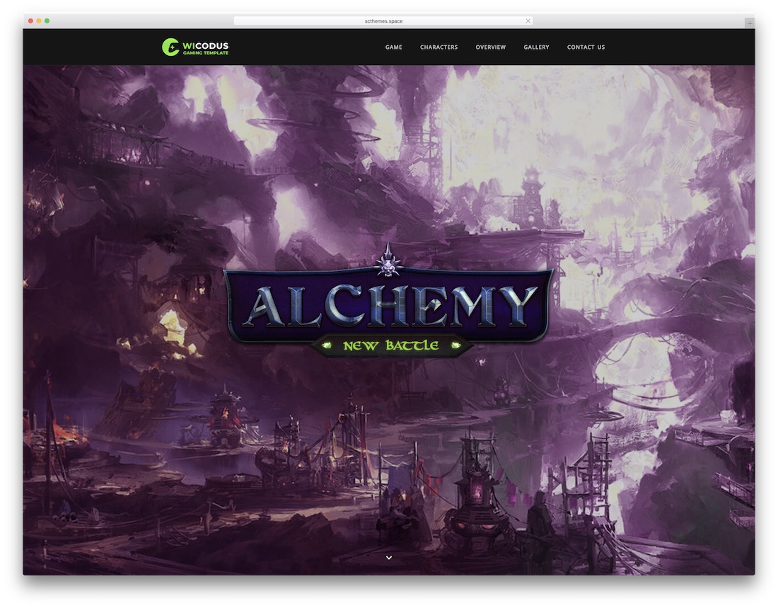 wicodus clan website template