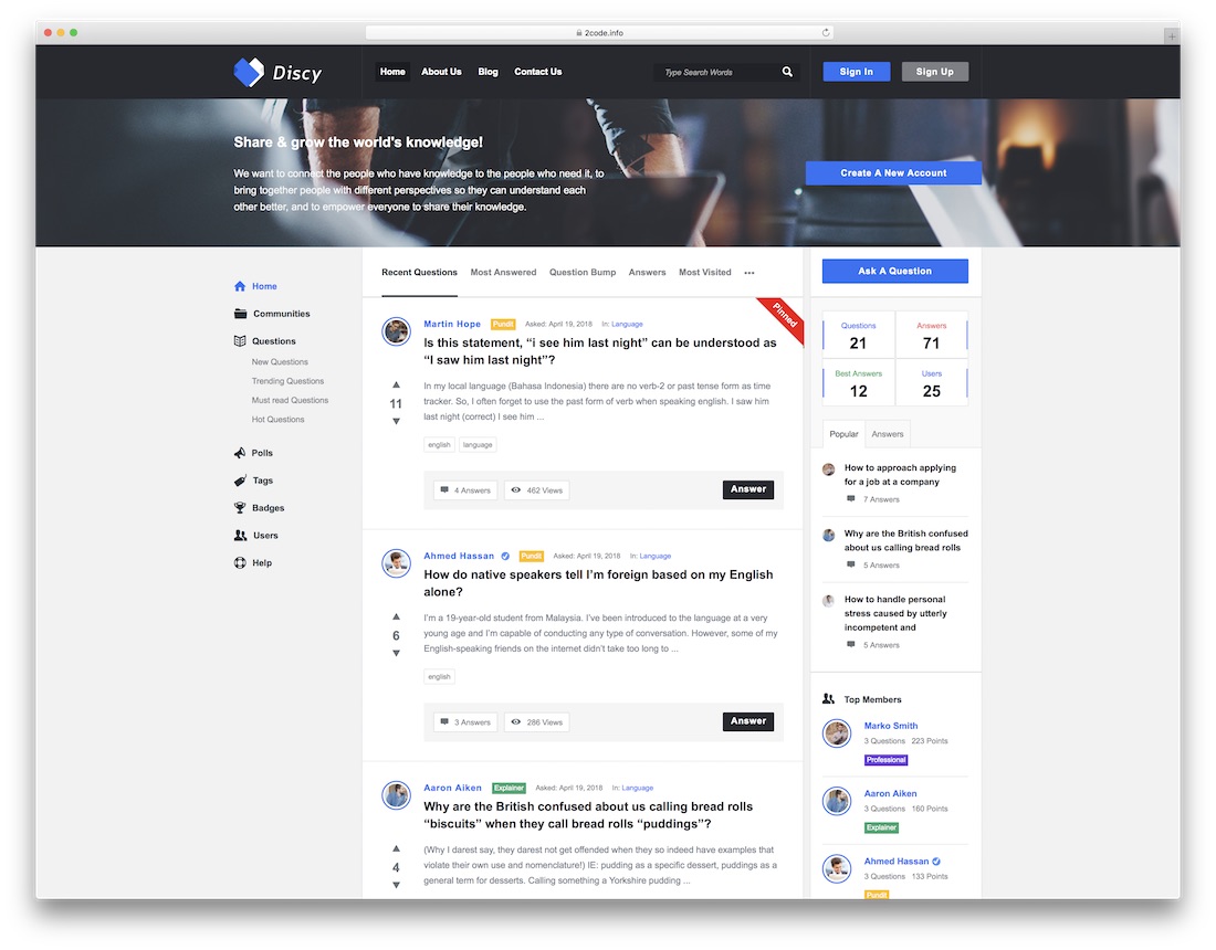 discy ฐานความรู้ wiki faq รองรับธีมเวิร์ดเพรส