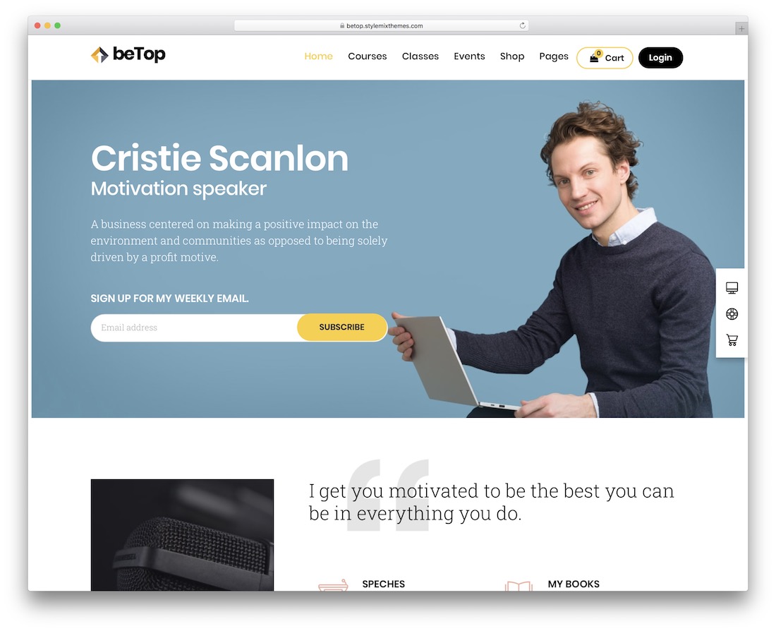 betop eğitim wordpress teması