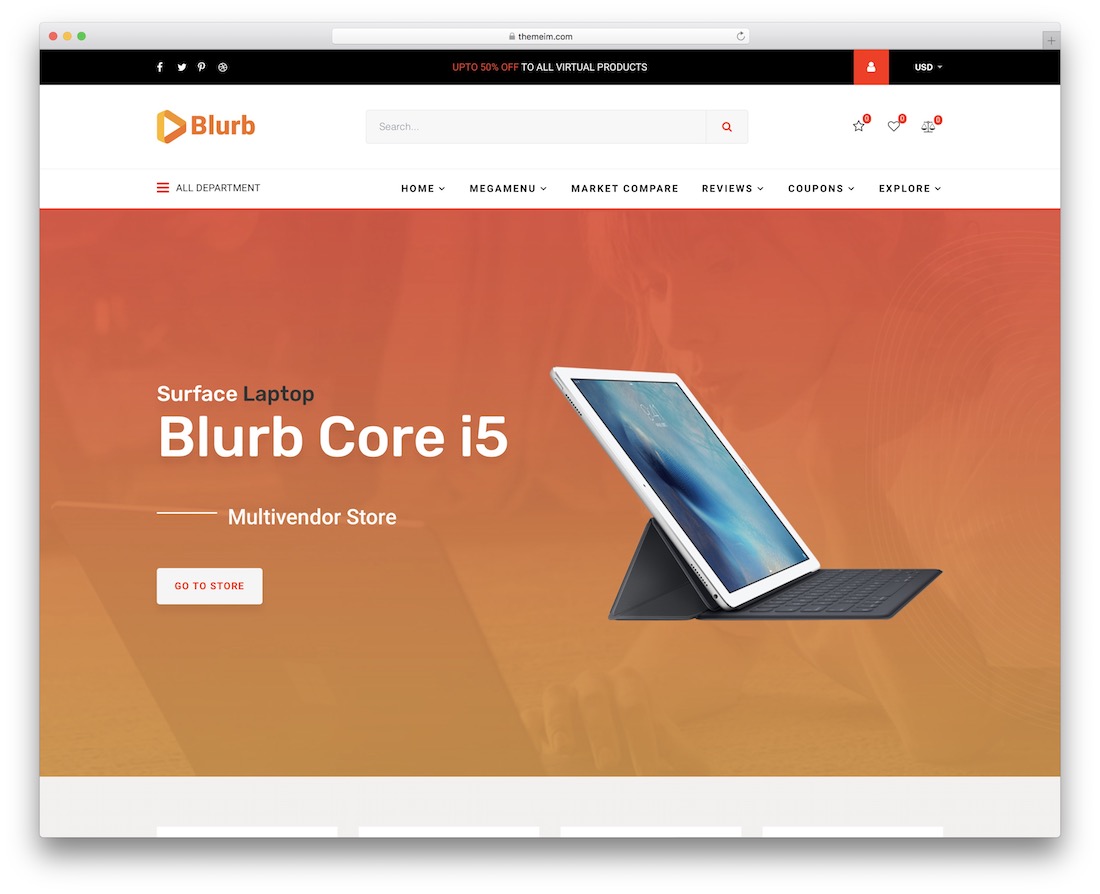 blurb tema wordpress