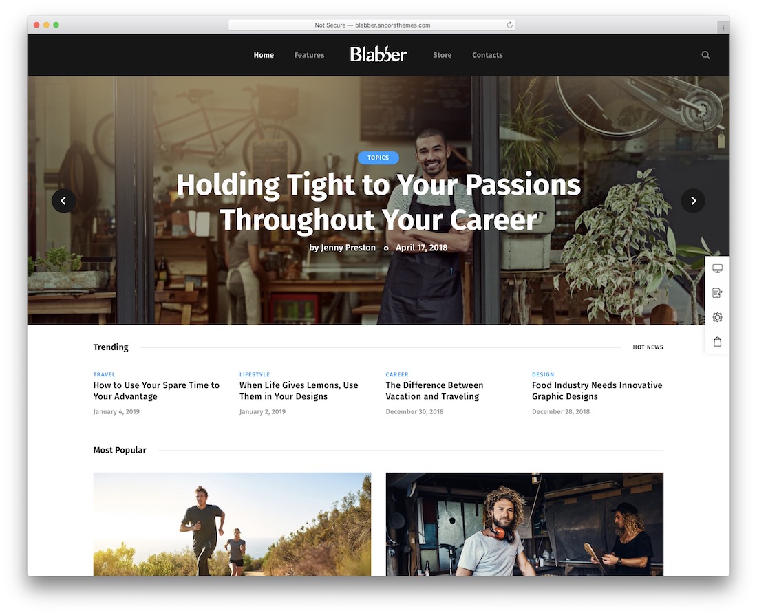 blabber amazon affiliato tema wordpress
