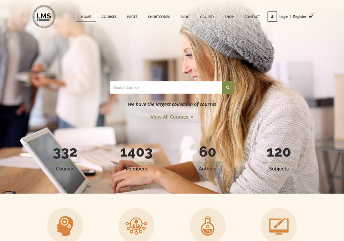 موضوع LMS WordPress