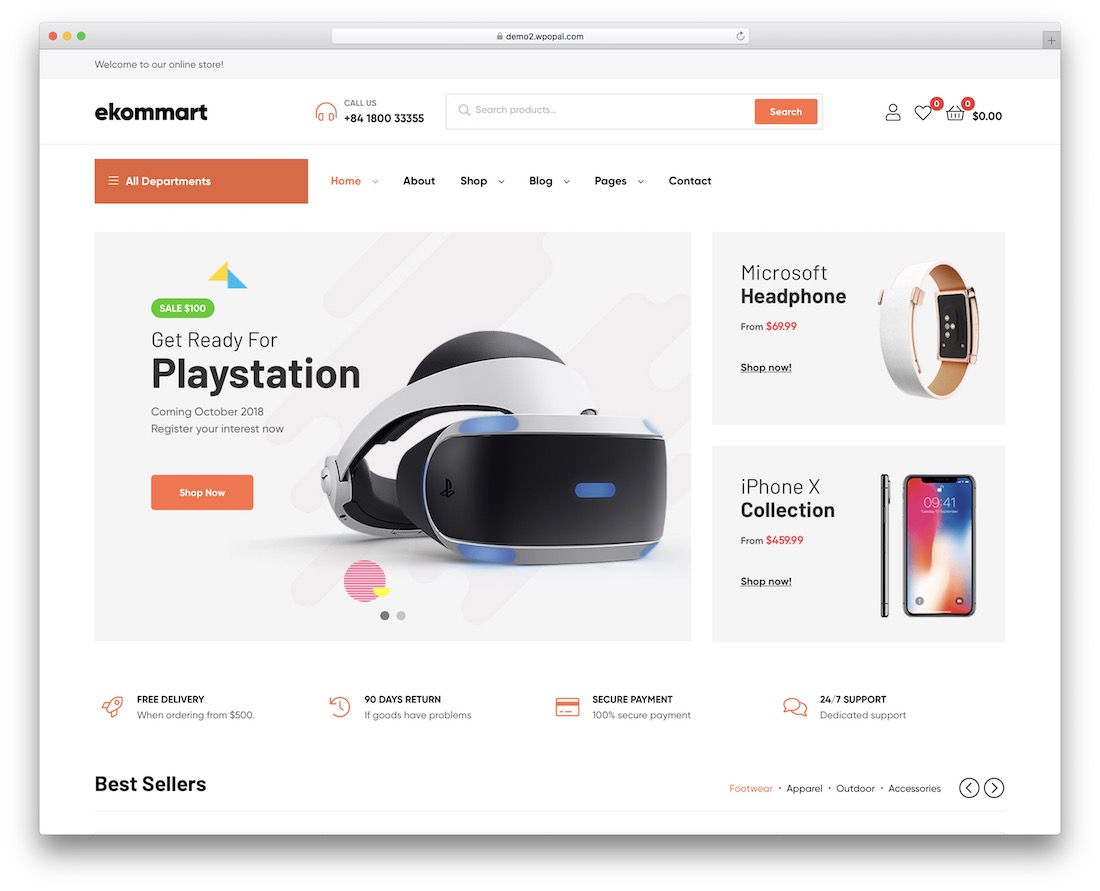 ekommartテクノロジーwoocommerceテーマ