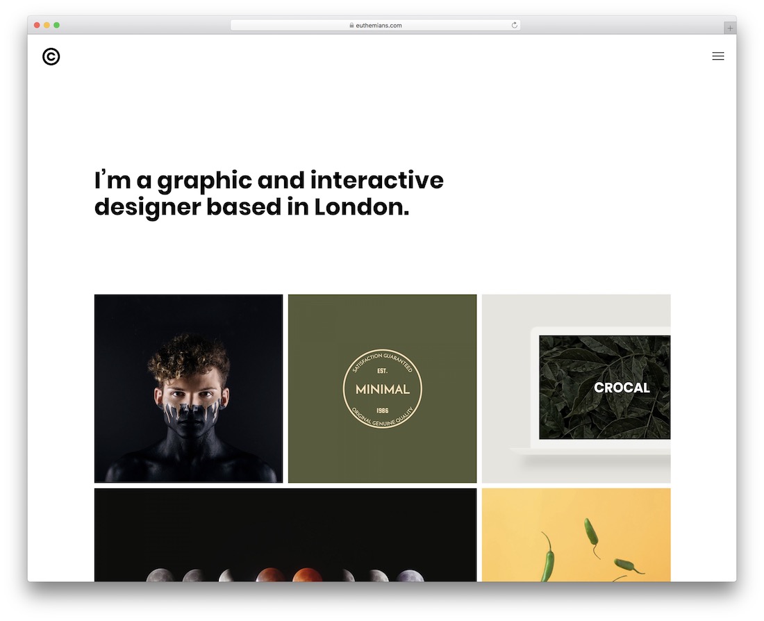 tema wordpress design piatto crocal