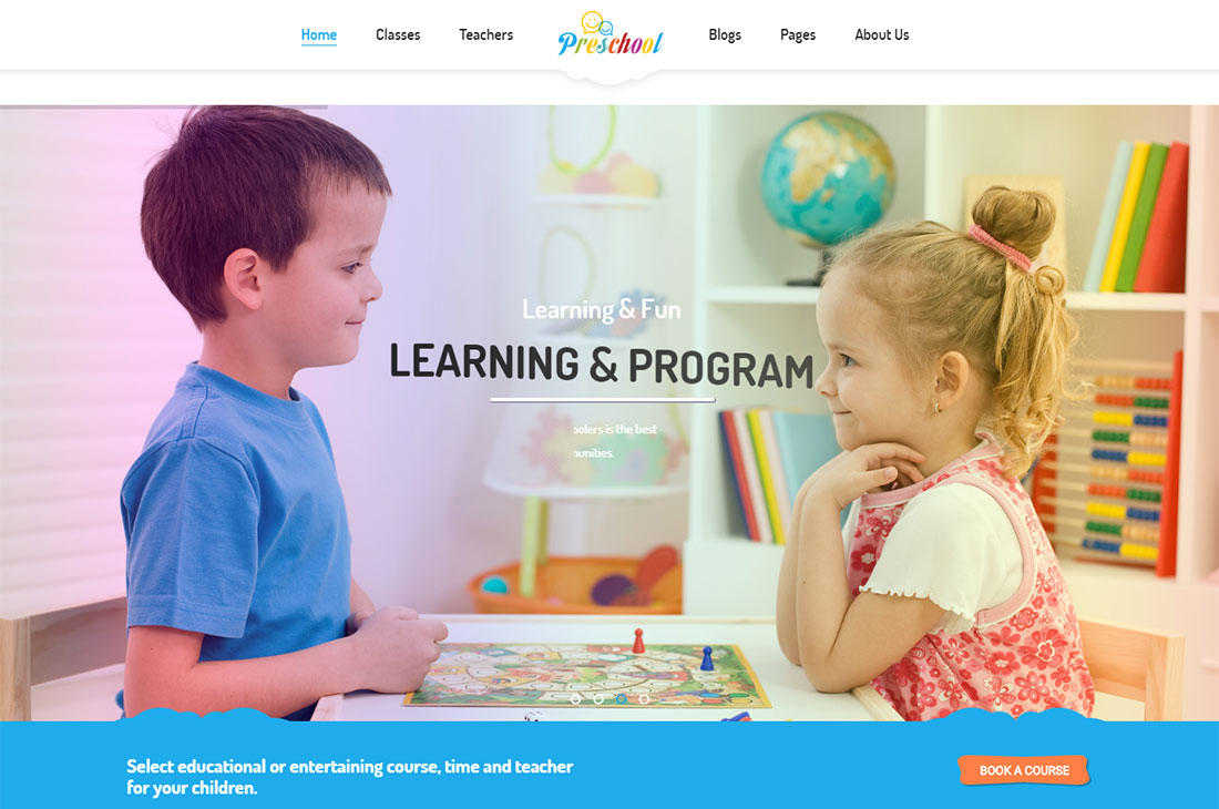 小学校のWordPressテーマ