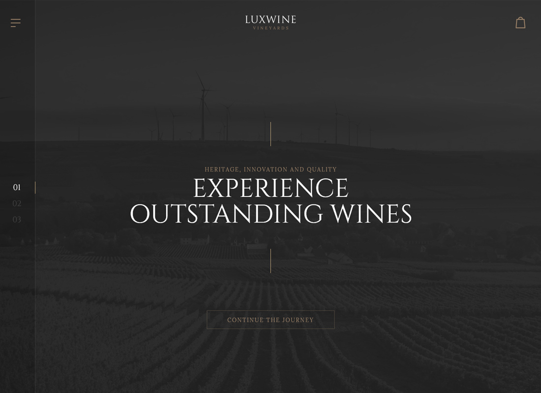 Luxwine - Tema WordPress Anggur