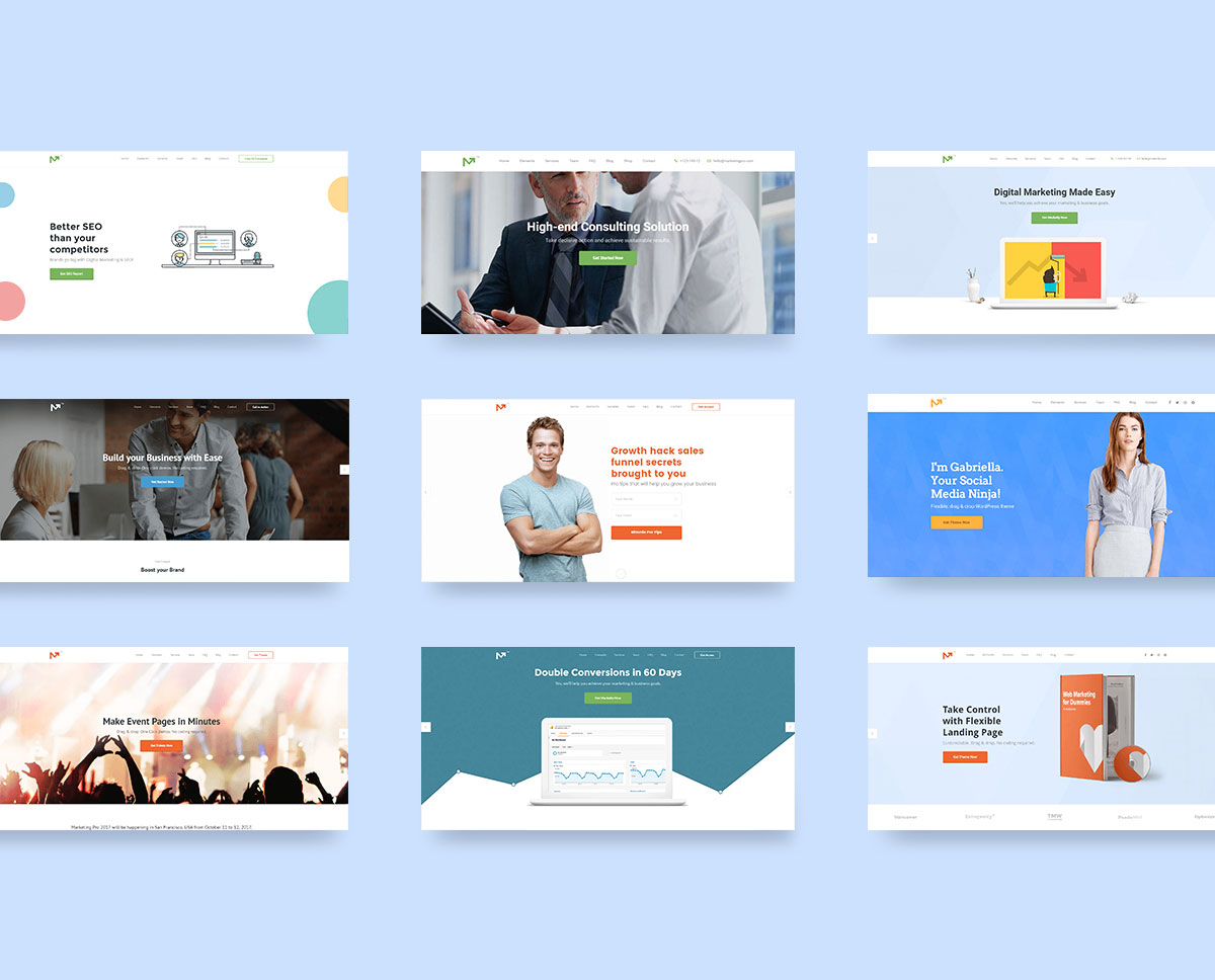 Temi WordPress di marketing