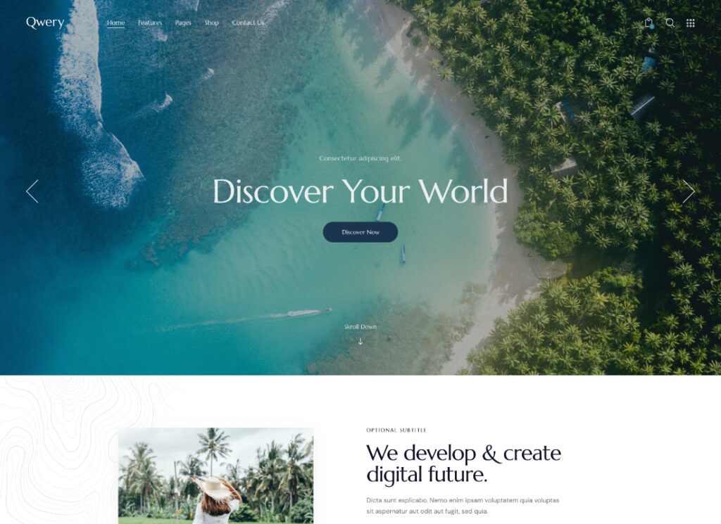 Qwery | Çok Amaçlı İş WordPress Teması + RTL