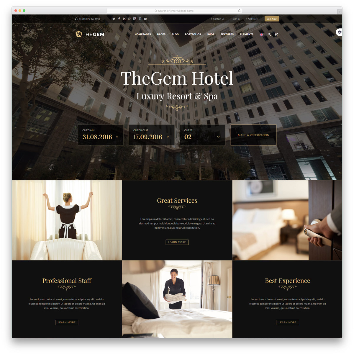TheGem - 多功能酒店主題