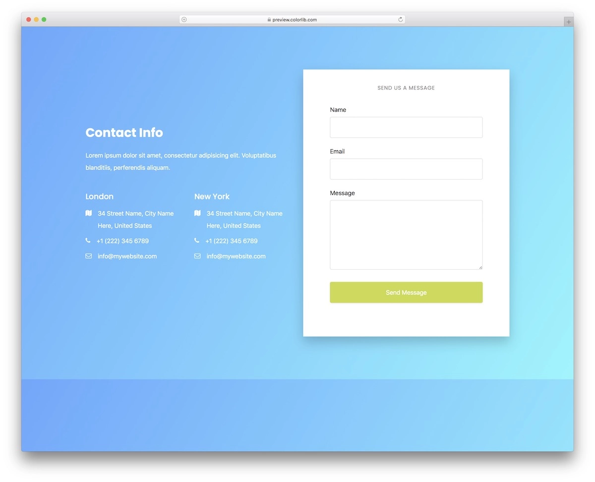 formulaire de contact 13