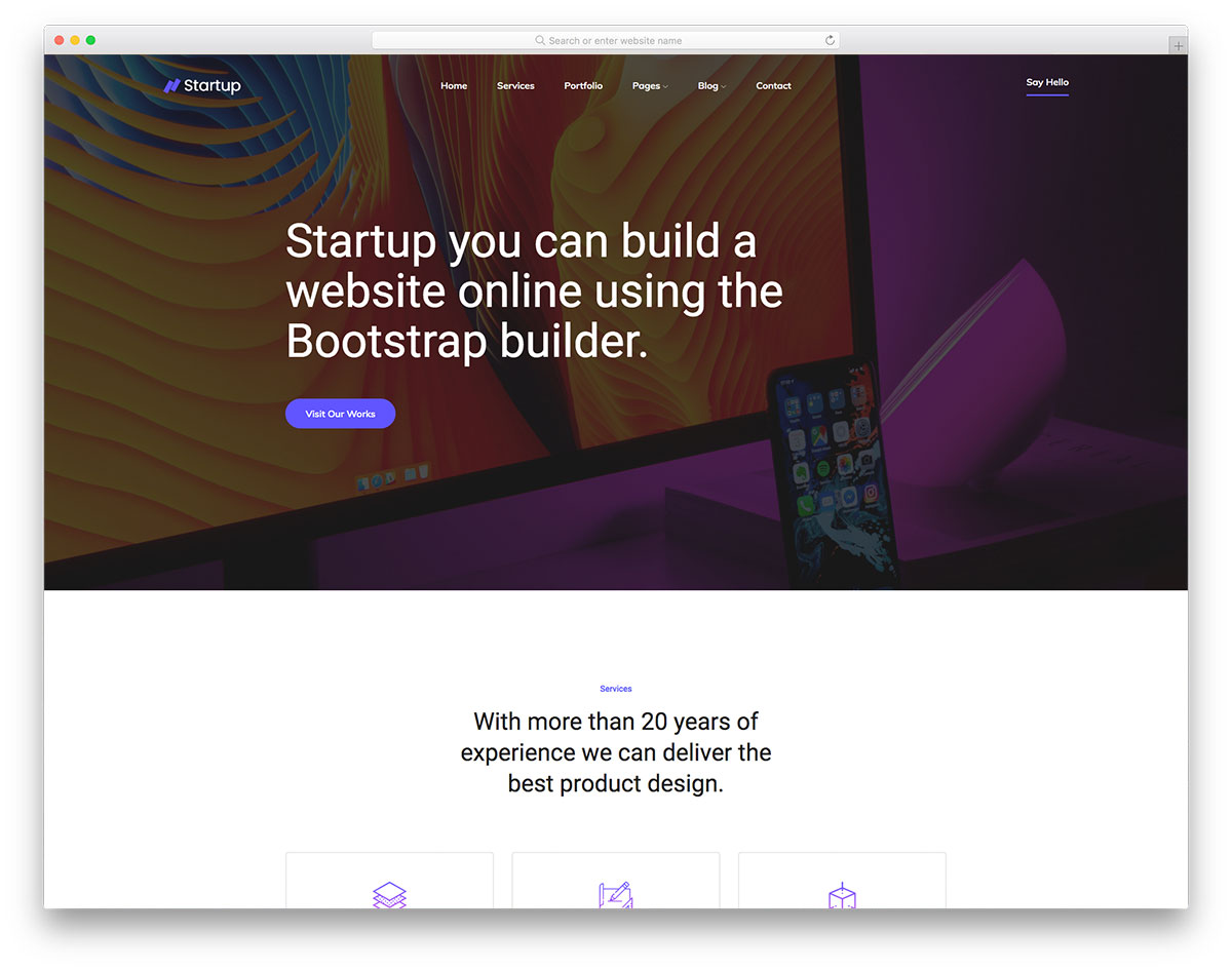 Startup2 免费模板