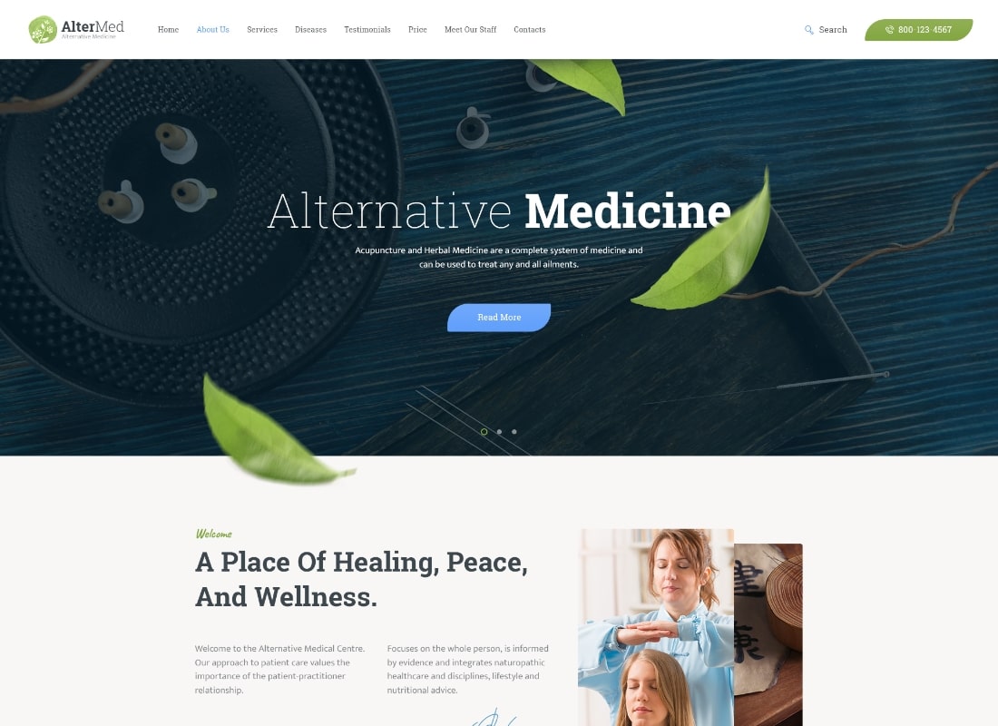 Avicenna | Alternatif Halk Hekimliği Doktoru WordPress Teması