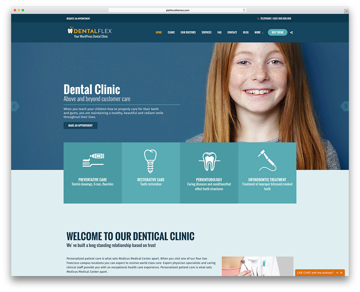 Healthflex-diş hekimi-wordpress-teması