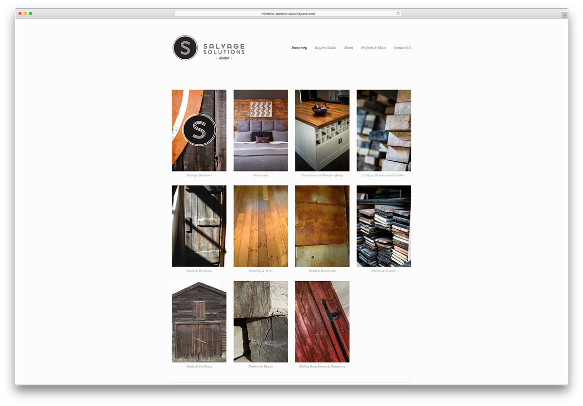 米歇爾-斯賓塞-squarespace-portfolio-example