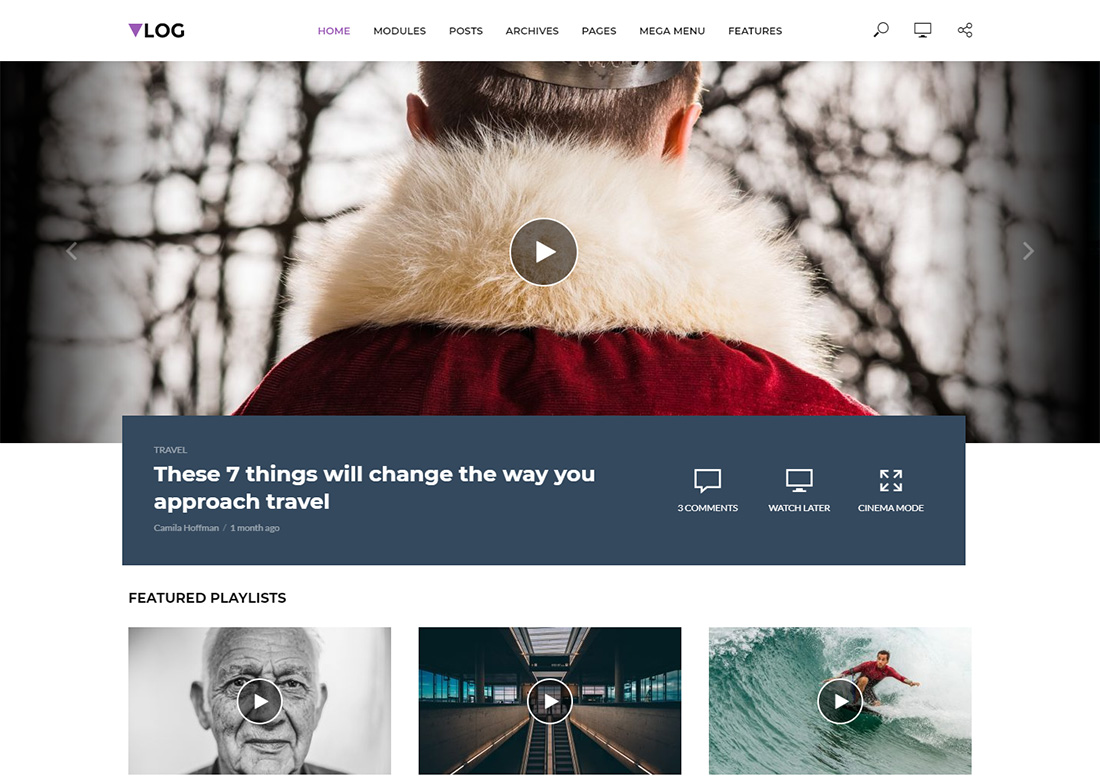 Video blog