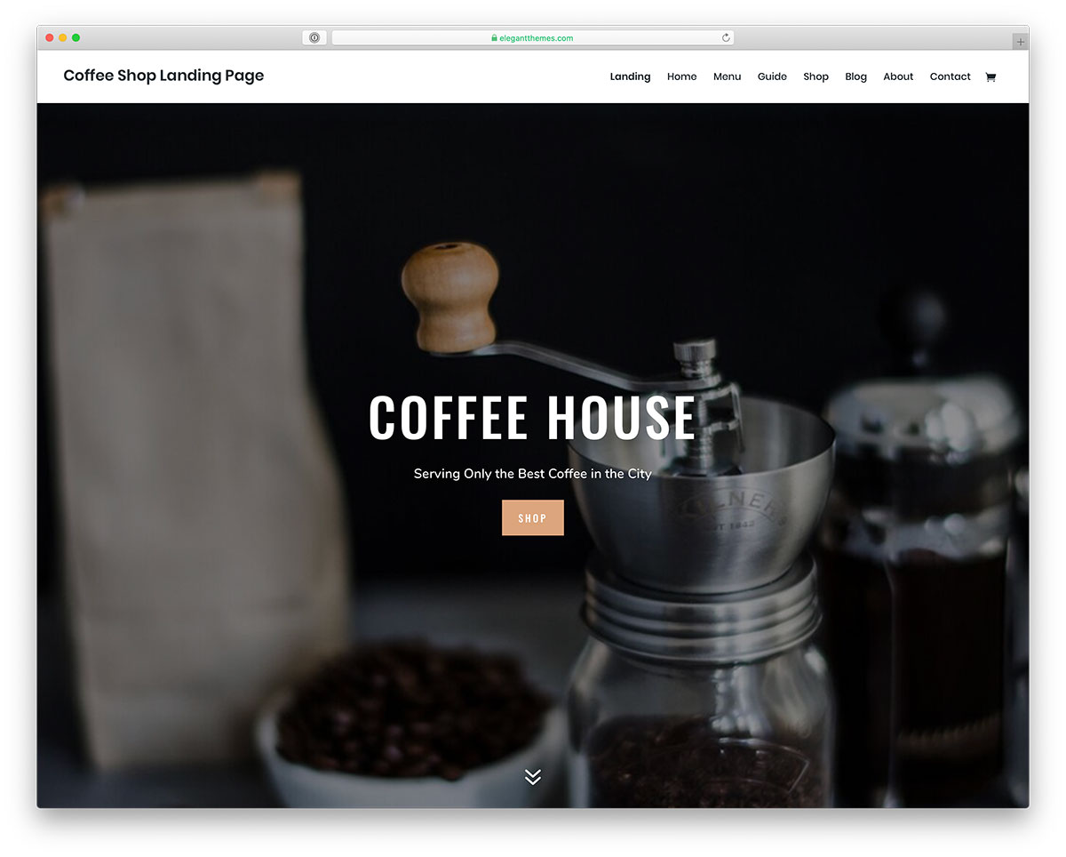 咖啡館 WordPress 主題