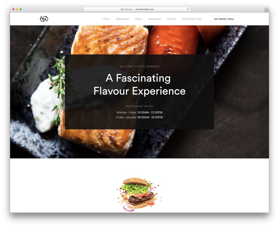 webify 咖啡店 wordpress 主題