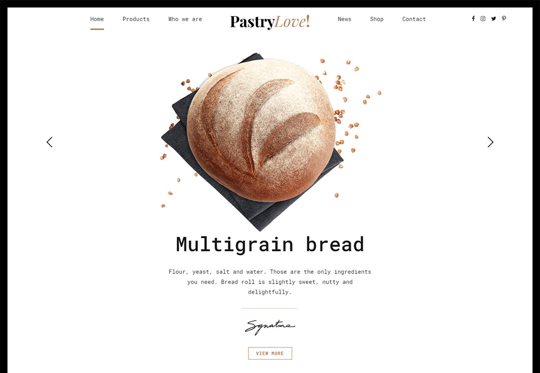 Miłość do ciast - WordPress