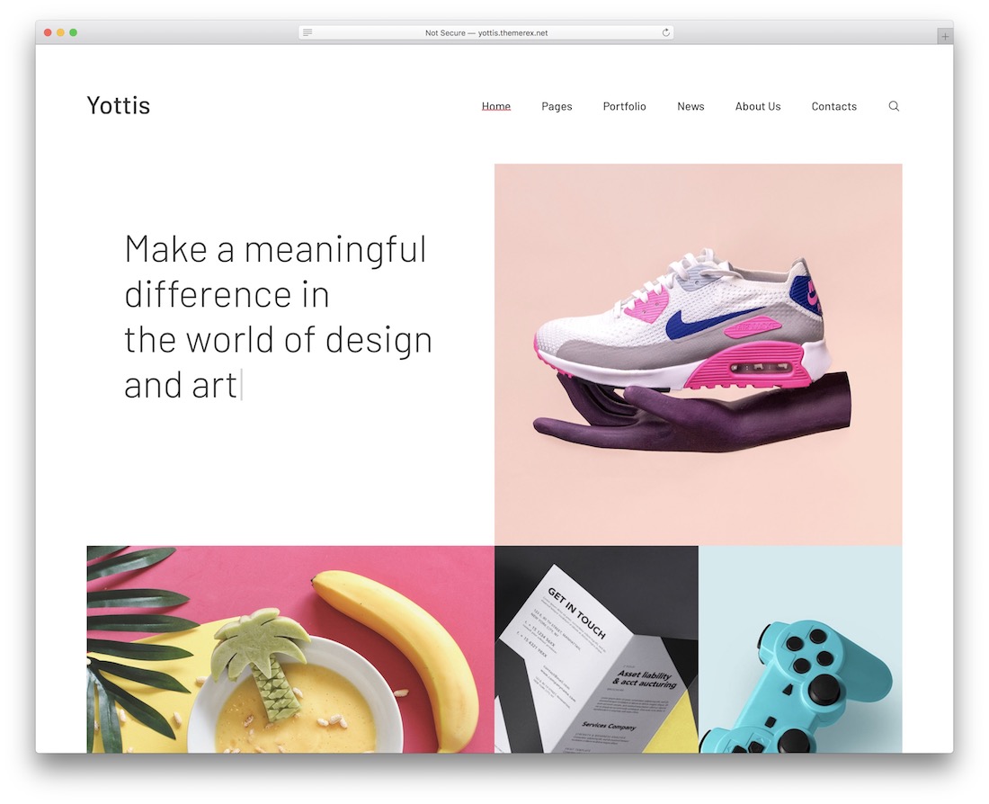 yottis wordpress ประวัติชุดรูปแบบ