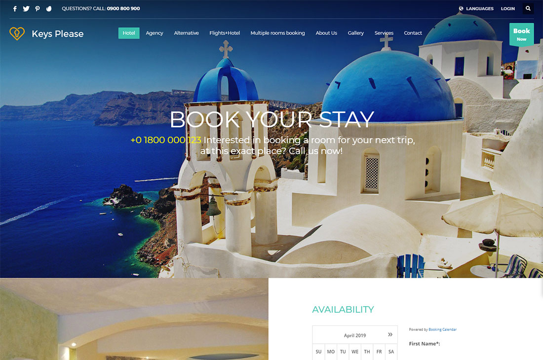 Tema WordPress per la generazione di lead di Kallyas