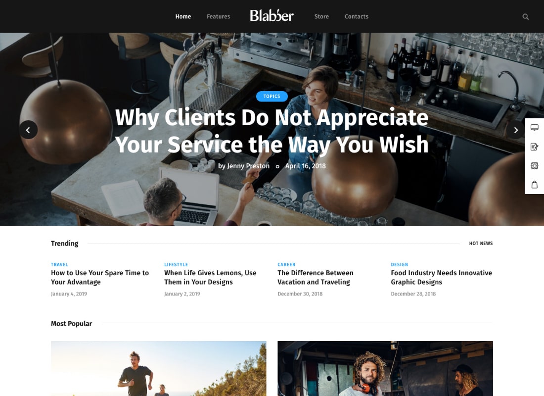 คนพูดพล่อย | All-in-One Elementor บล็อก & นิตยสารข่าว ธีม WordPress + RTL