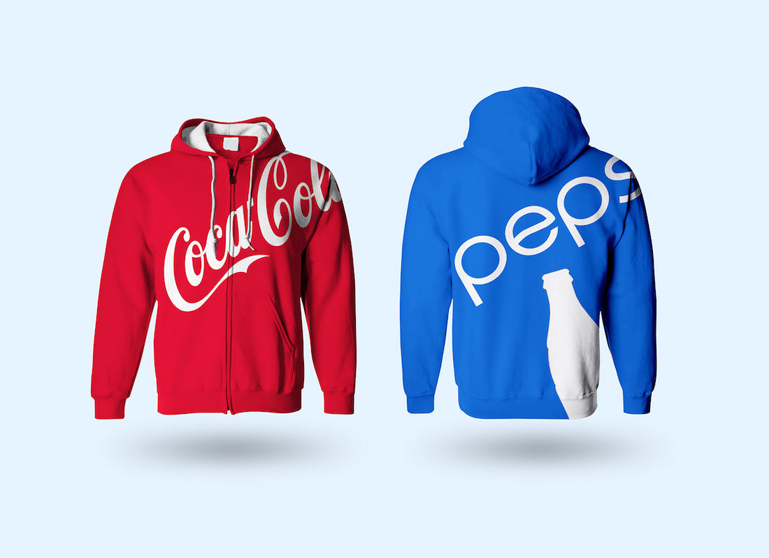 Gratis Mens Hoodie Sweatshirt Mockup PSD
