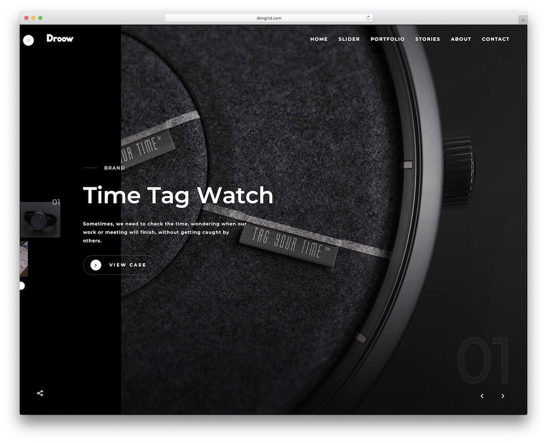 тема Wordpress Droow Ajax
