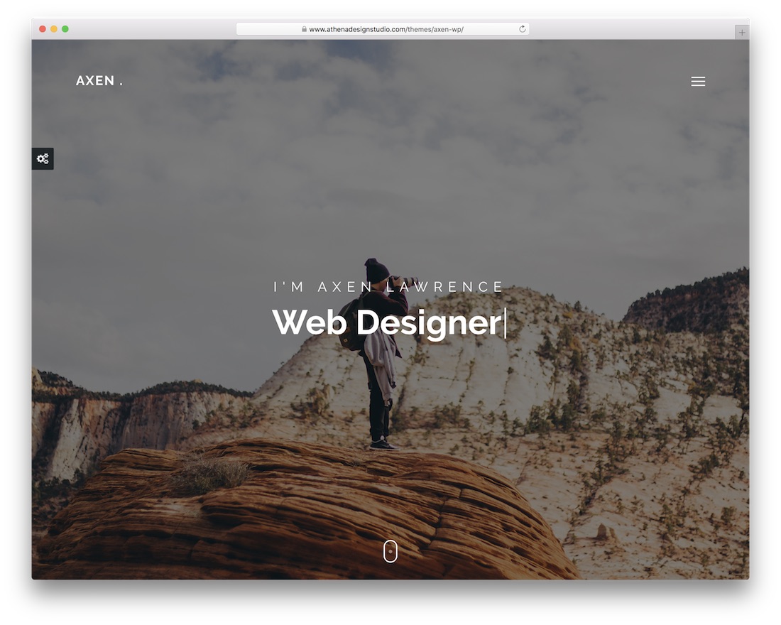 Axen Ajax WordPress тема