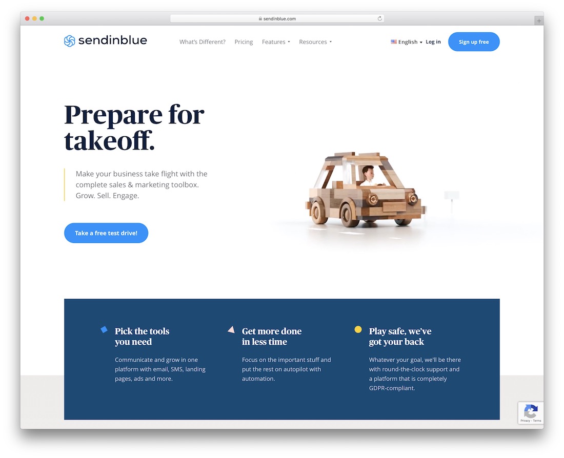 plateforme de messagerie sendinblue pour les développeurs