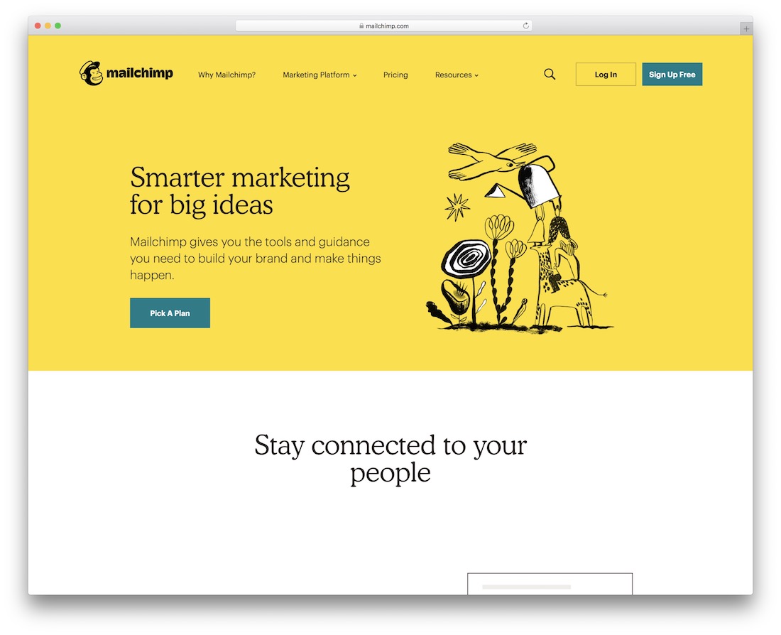 Plateforme de messagerie mailchimp pour les développeurs