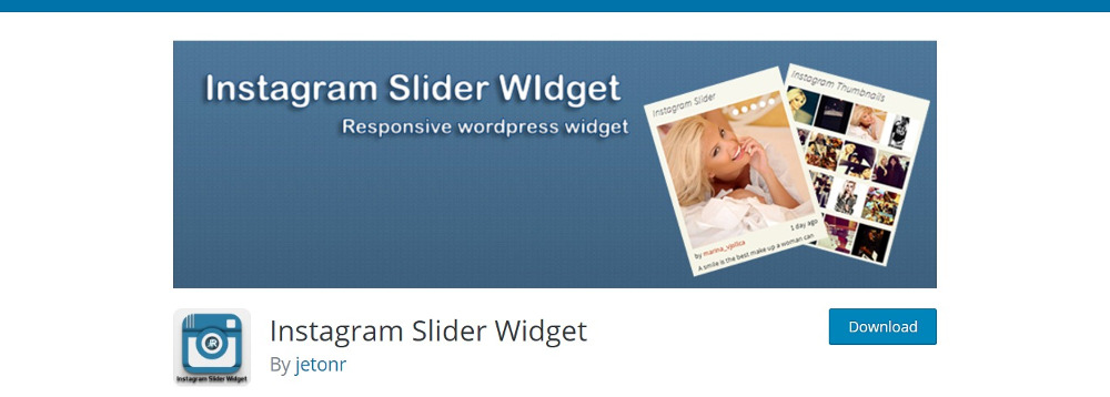 Widget di scorrimento di Instagram