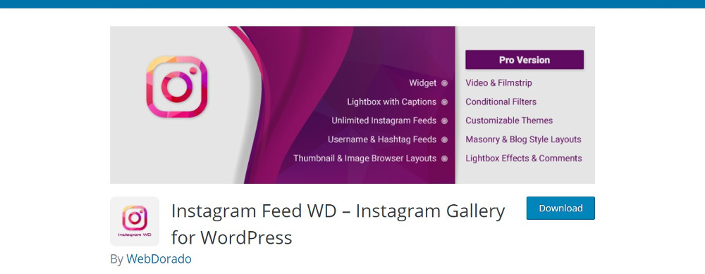 Feed di Instagram WD