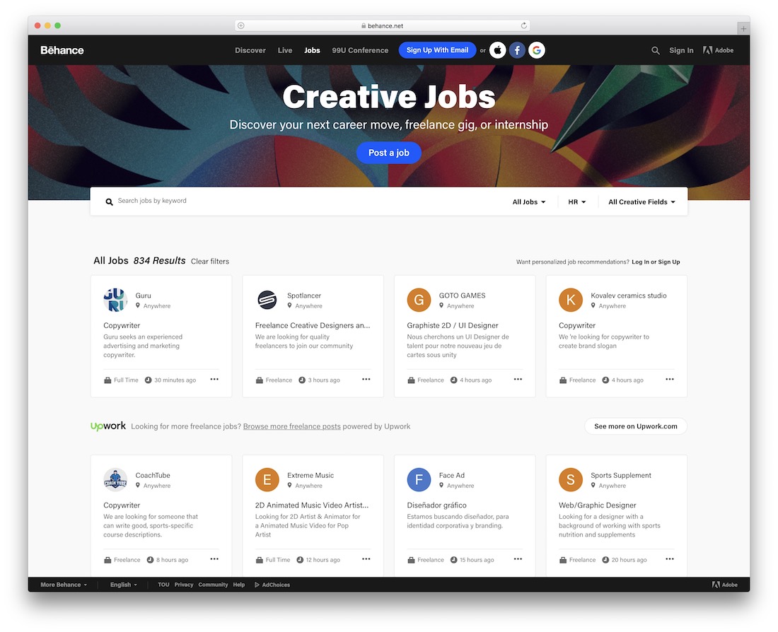 behancetechスタートアップ求人掲示板