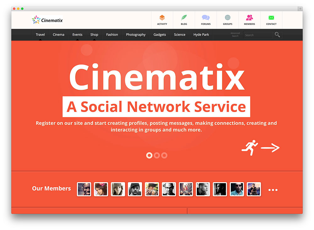 CinematixWordPressテーマ