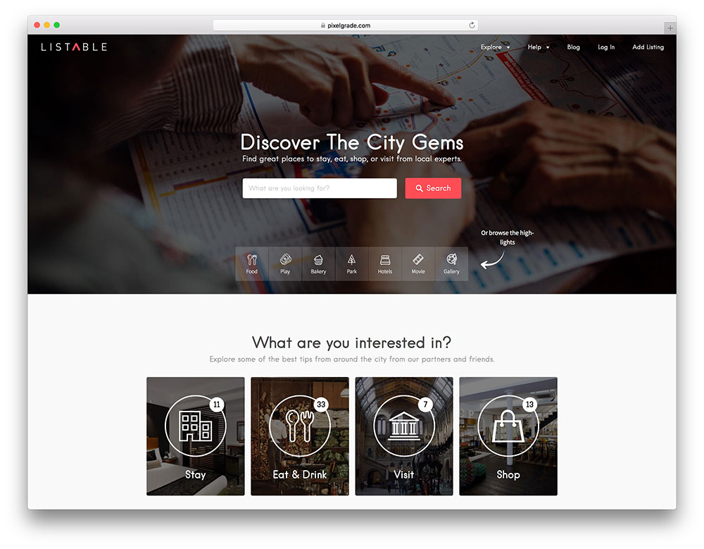 可列出的多用途目录-wordpress-theme