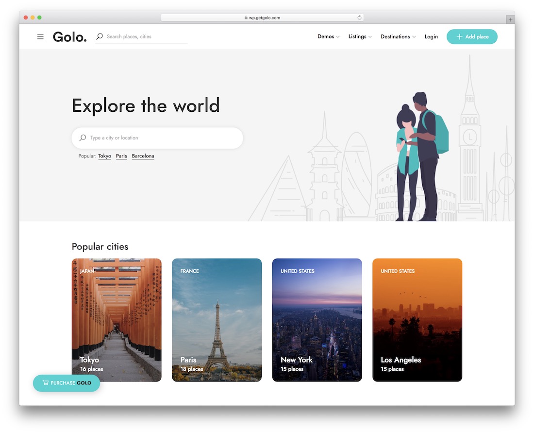 golo 目录 wordpress 主题