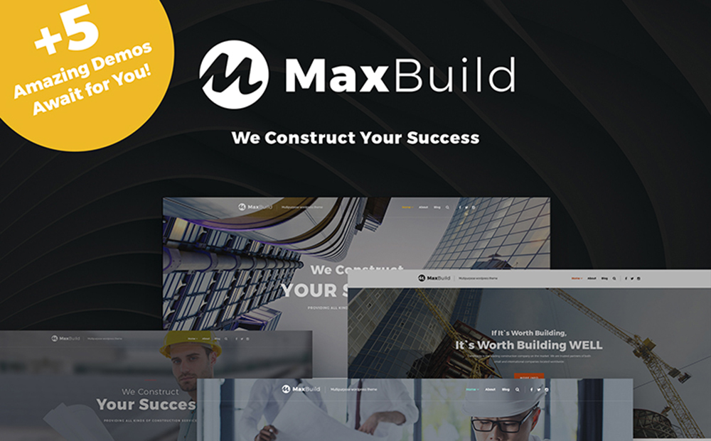 MaxBuild - 建築多用途 WordPress 主題