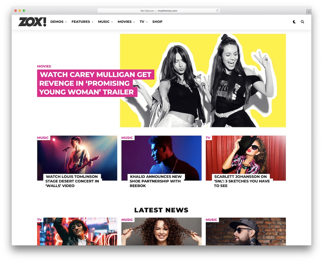 thème wordpress viral zoxpress
