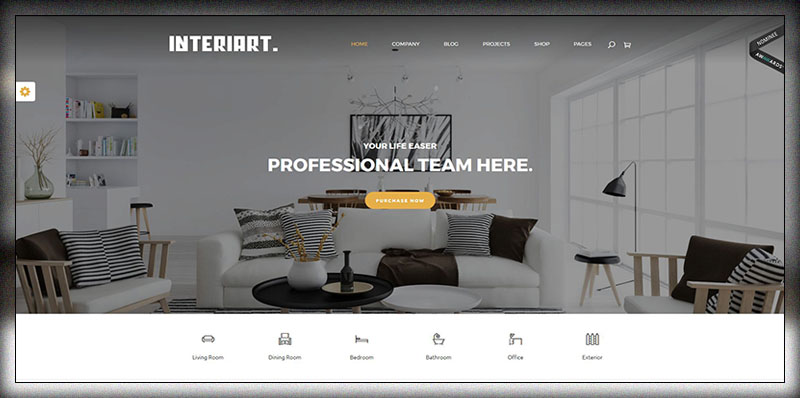 InteriArt - Thème WordPress pour meubles et intérieurs